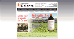 Desktop Screenshot of laboratoriosdelente.com.ar